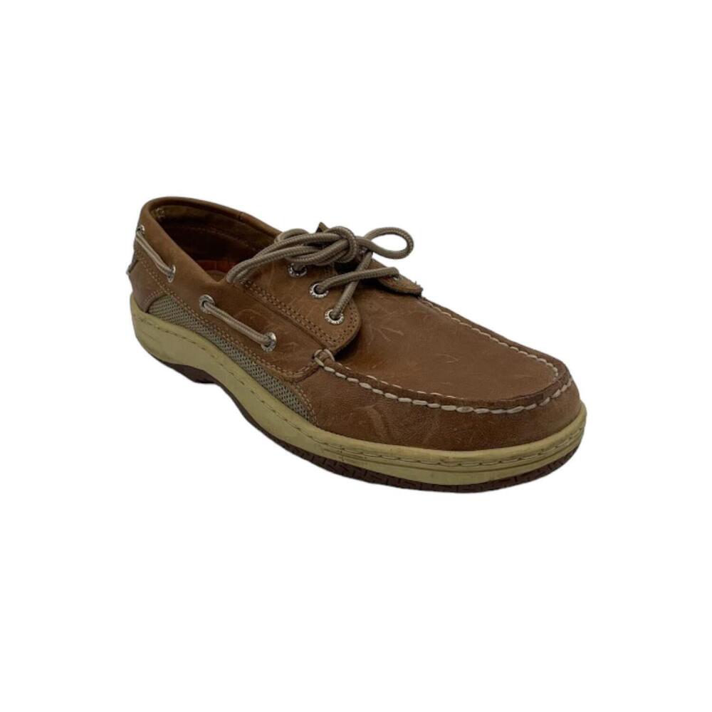 Sperry Men's Top-Sider Billfish 3-Eye Boat Shoe Billfish Dark Tan - Medium